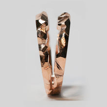 Load image into Gallery viewer, Double Geode Band - Rose Gold
